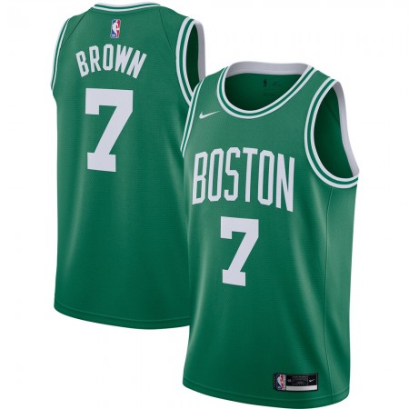 Herren NBA Boston Celtics Trikot Jaylen Brown 7 Nike 2020-2021 Icon Edition Swingman